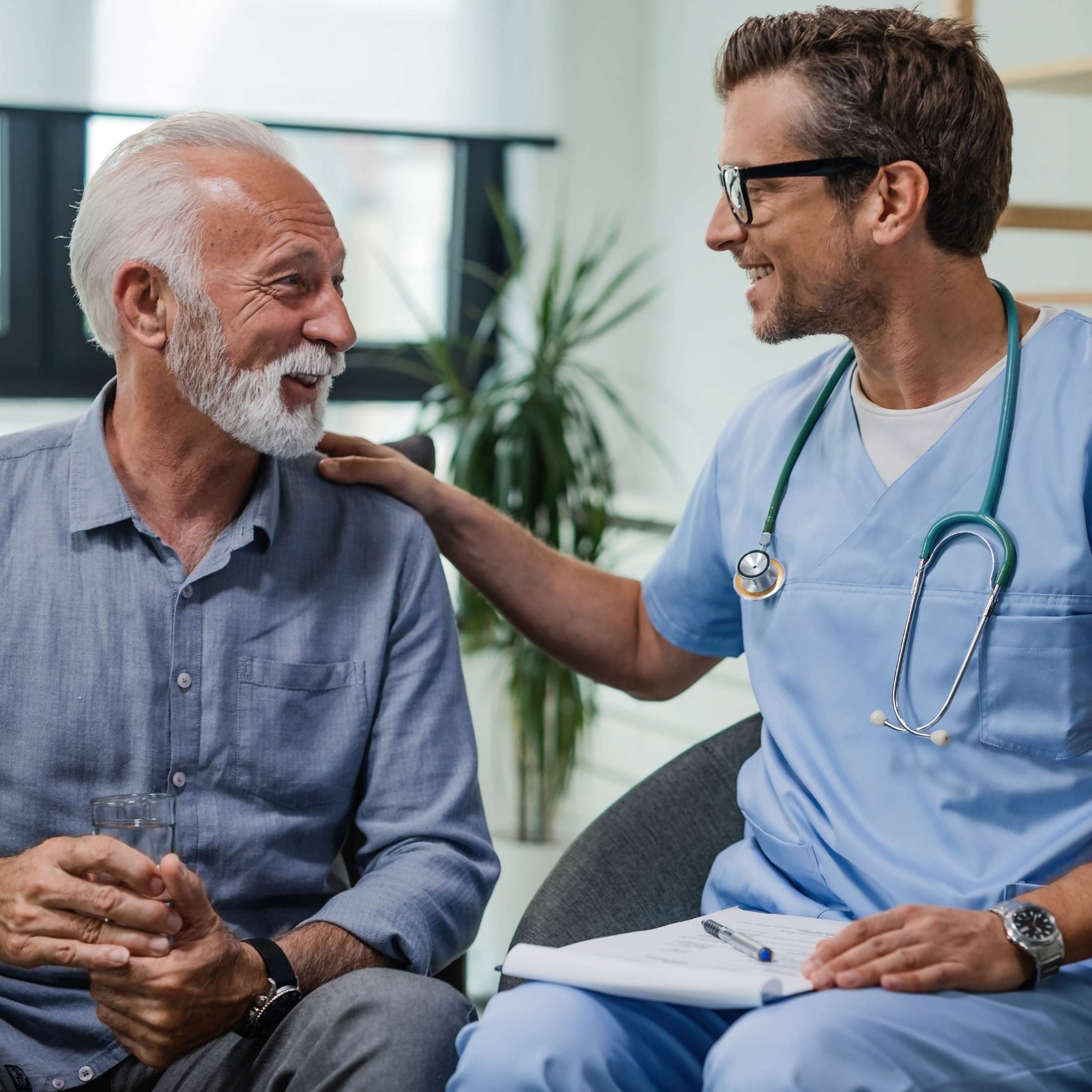 Dental Patient and Dental Surgeon