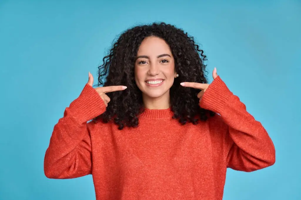 Woman Smiling Teeth