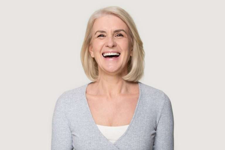 Lachende vrouw